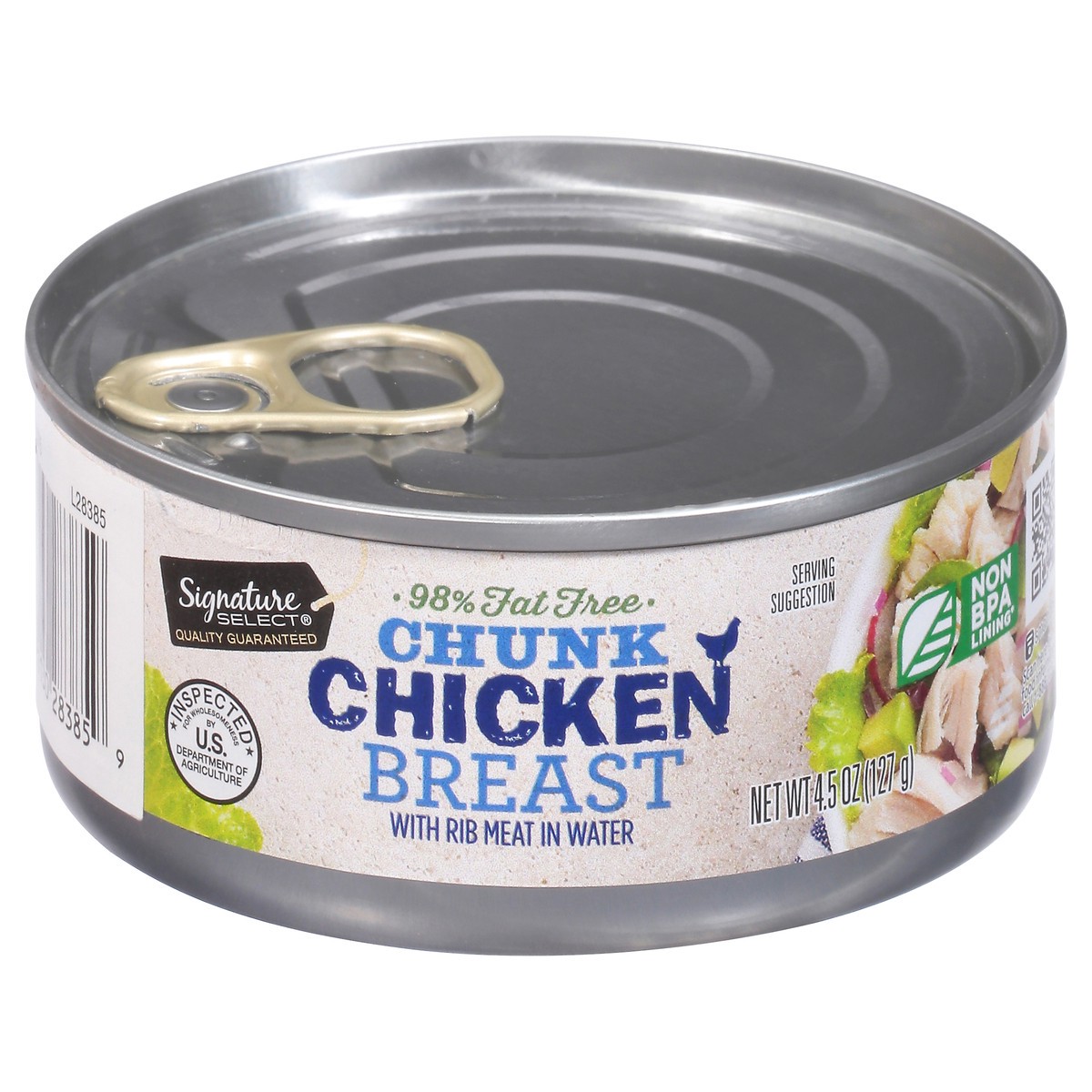 slide 6 of 9, Signature Select Chunk Chicken Breast 4.5 oz, 4.5 oz