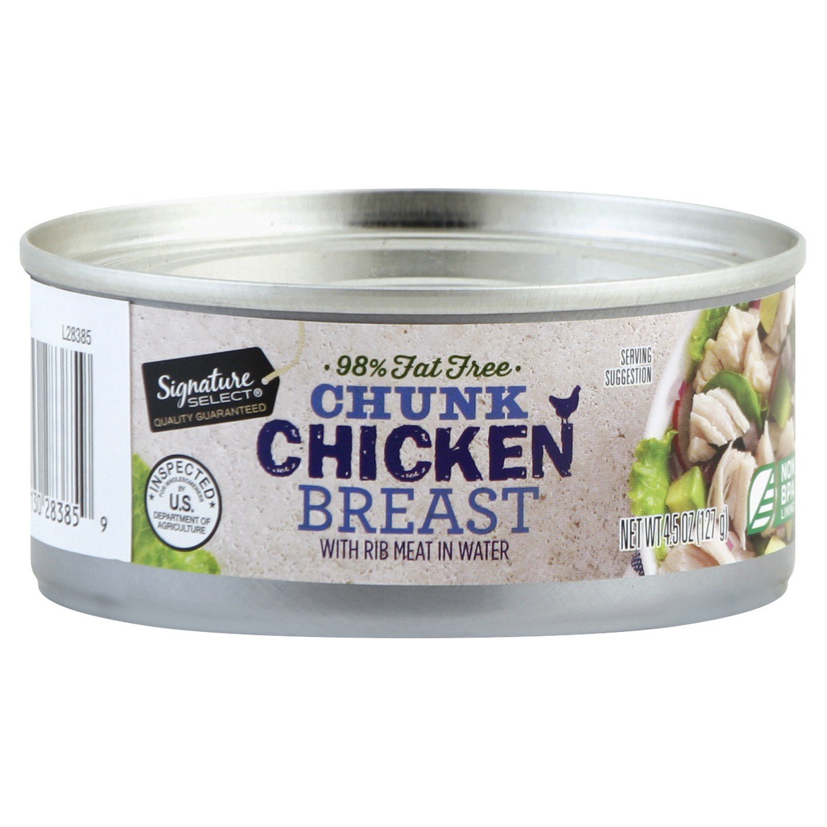 slide 1 of 9, Signature Select Chunk Chicken Breast 4.5 oz, 4.5 oz