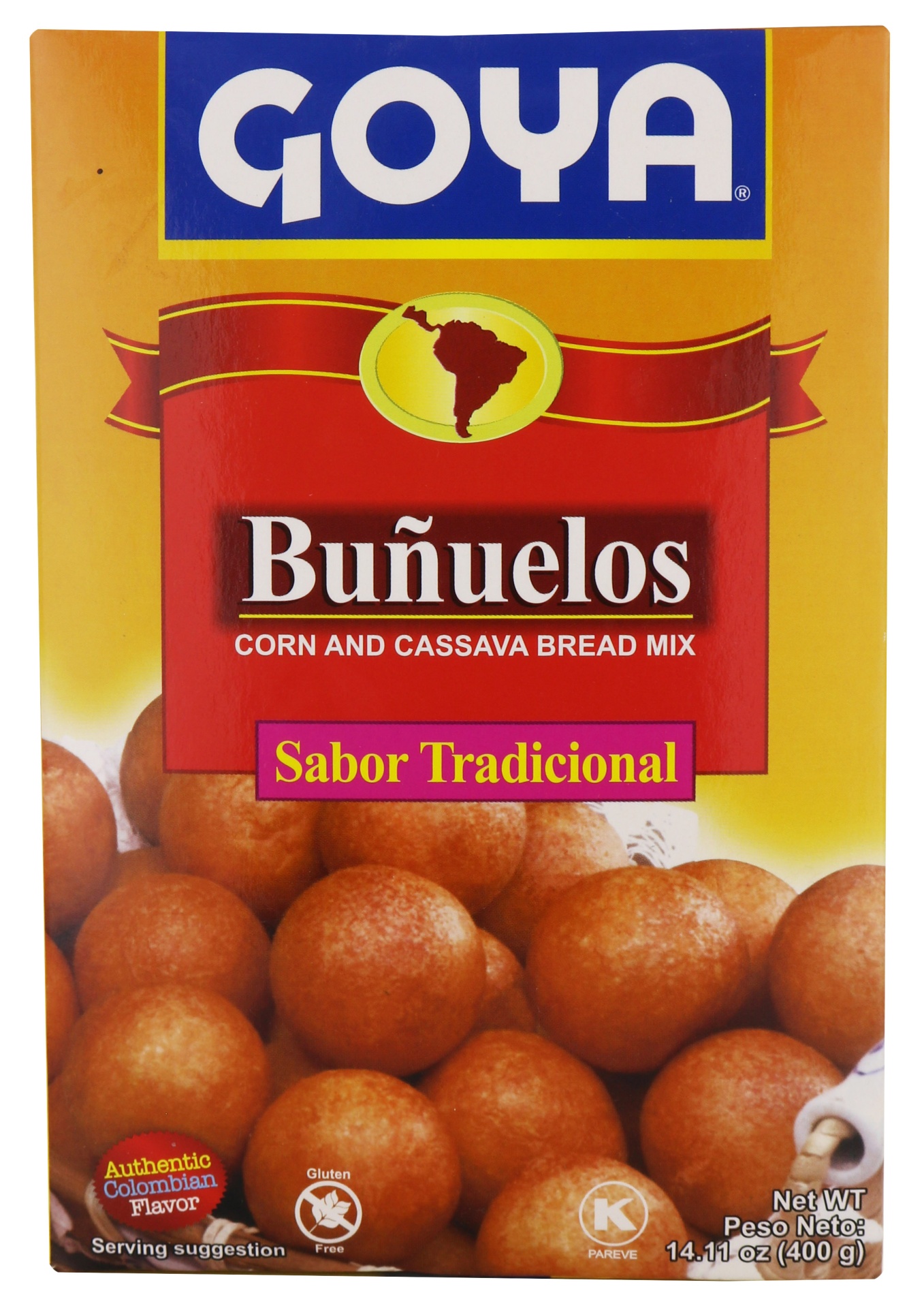 slide 1 of 1, Goya Bunuelos, 14.1 oz