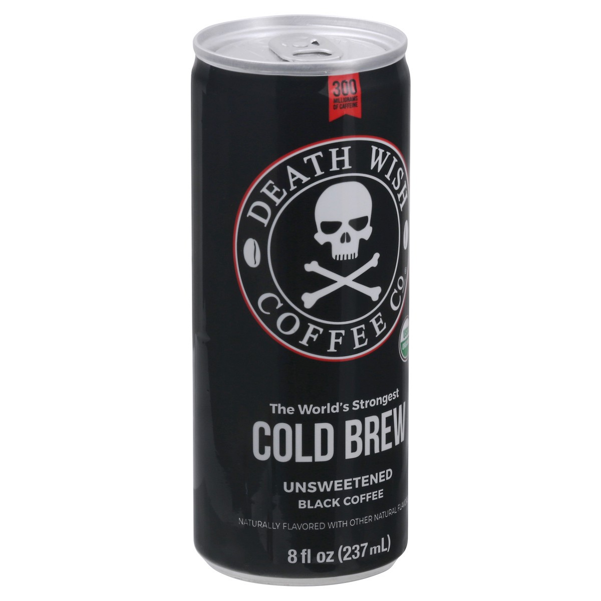 slide 2 of 9, Death Wish Coffee Co. Cold Brew Black Unsweetened Coffee 8 fl oz, 12 ct