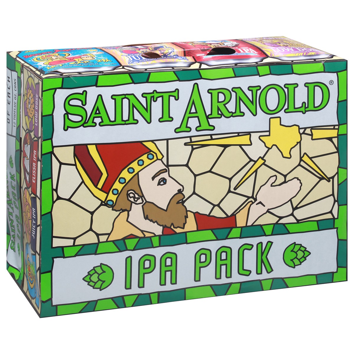 slide 3 of 9, Saint Arnold IPA Pack Beer 12-12 oz Cans, 12 ct; 12 oz