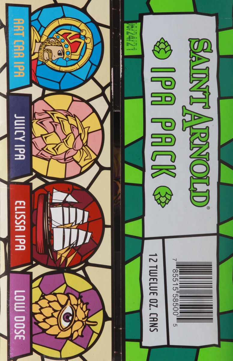 slide 8 of 9, Saint Arnold IPA Pack Beer 12-12 oz Cans, 12 ct; 12 oz