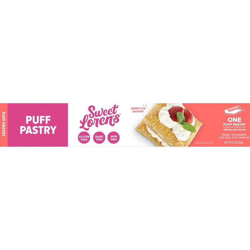 slide 1 of 7, Sweet Loren's Flaky Puff Pastry - 8.5oz, 8.5 oz