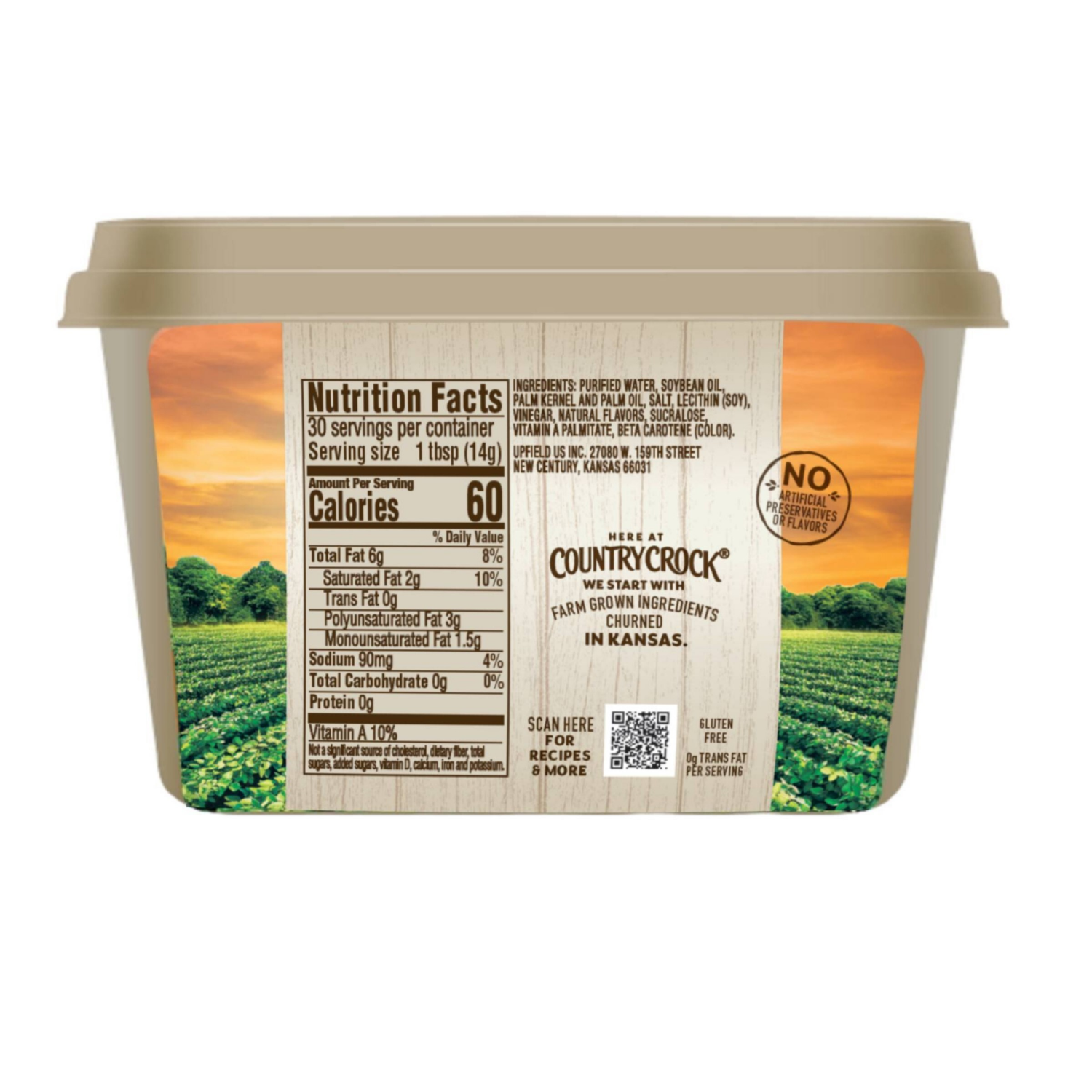 slide 4 of 5, Country Crock 35% Cinnamon Honey Vegetable Oil Spread 15 oz, 15 oz