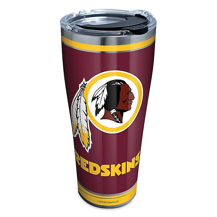 slide 1 of 1, Tervis NFL Washington Redskins Touchdown Stainless Steel Tumbler with Lid, 30 oz