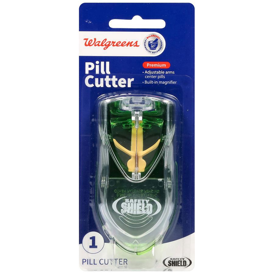 slide 4 of 5, Walgreens Premium Pill Cutter, 1 ct