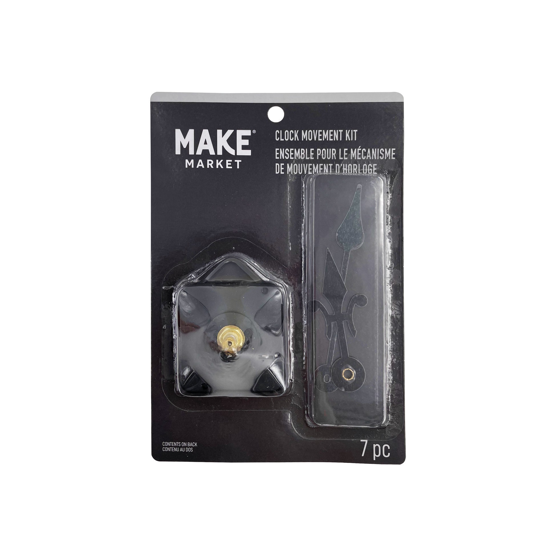 slide 3 of 6, 1/4" Clock Movement Kit By Make Market, 1/4 in