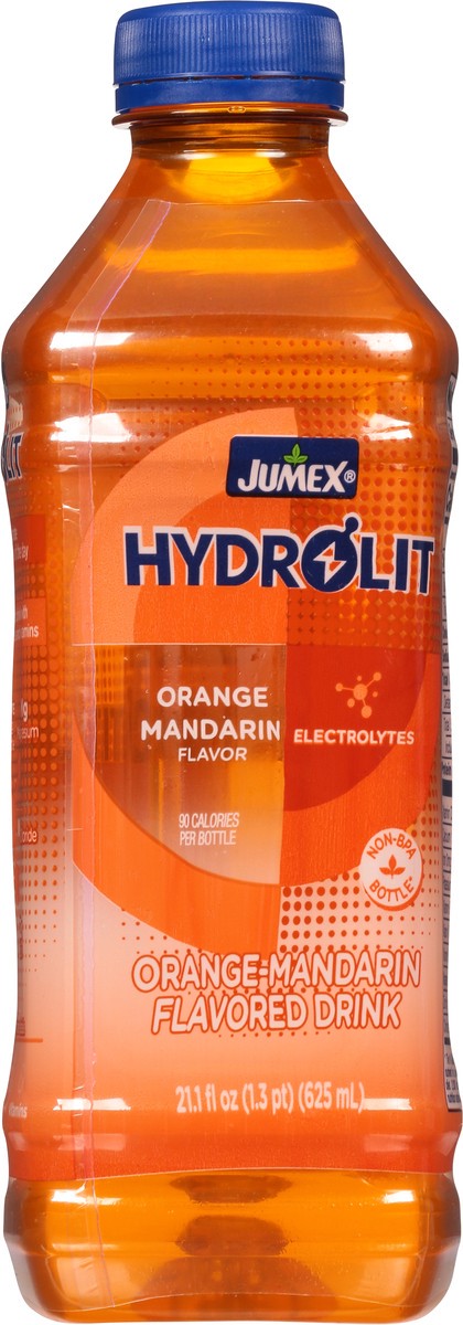 slide 3 of 13, Jumex Hydrolit, Jumex, Orange Mandarin - 21.1 oz, 21.1 fl oz