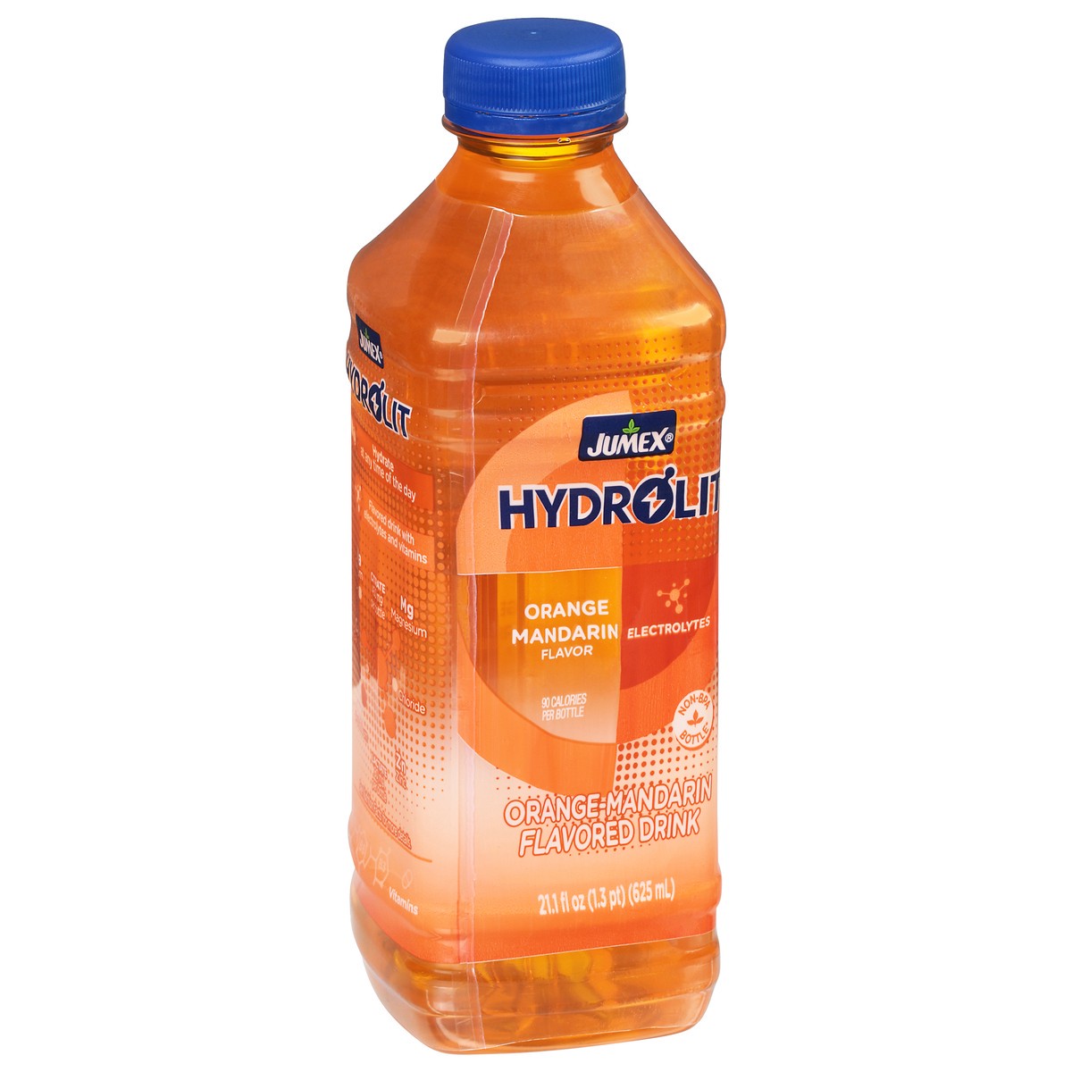 slide 7 of 13, Jumex Hydrolit, Jumex, Orange Mandarin - 21.1 oz, 21.1 fl oz