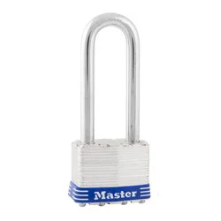 Master Lock Shackle 2" Key Padlock