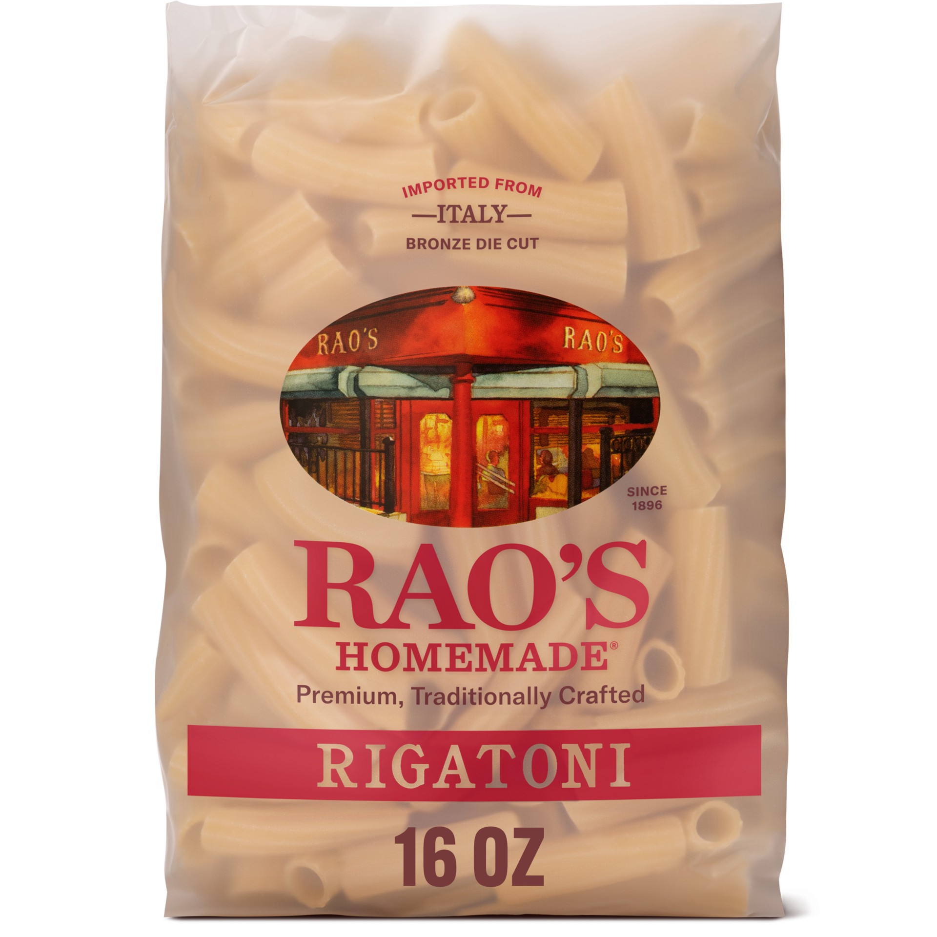 slide 1 of 13, Rao's Homemade Bronze Die Cut Rigatoni 16 oz, 16 oz