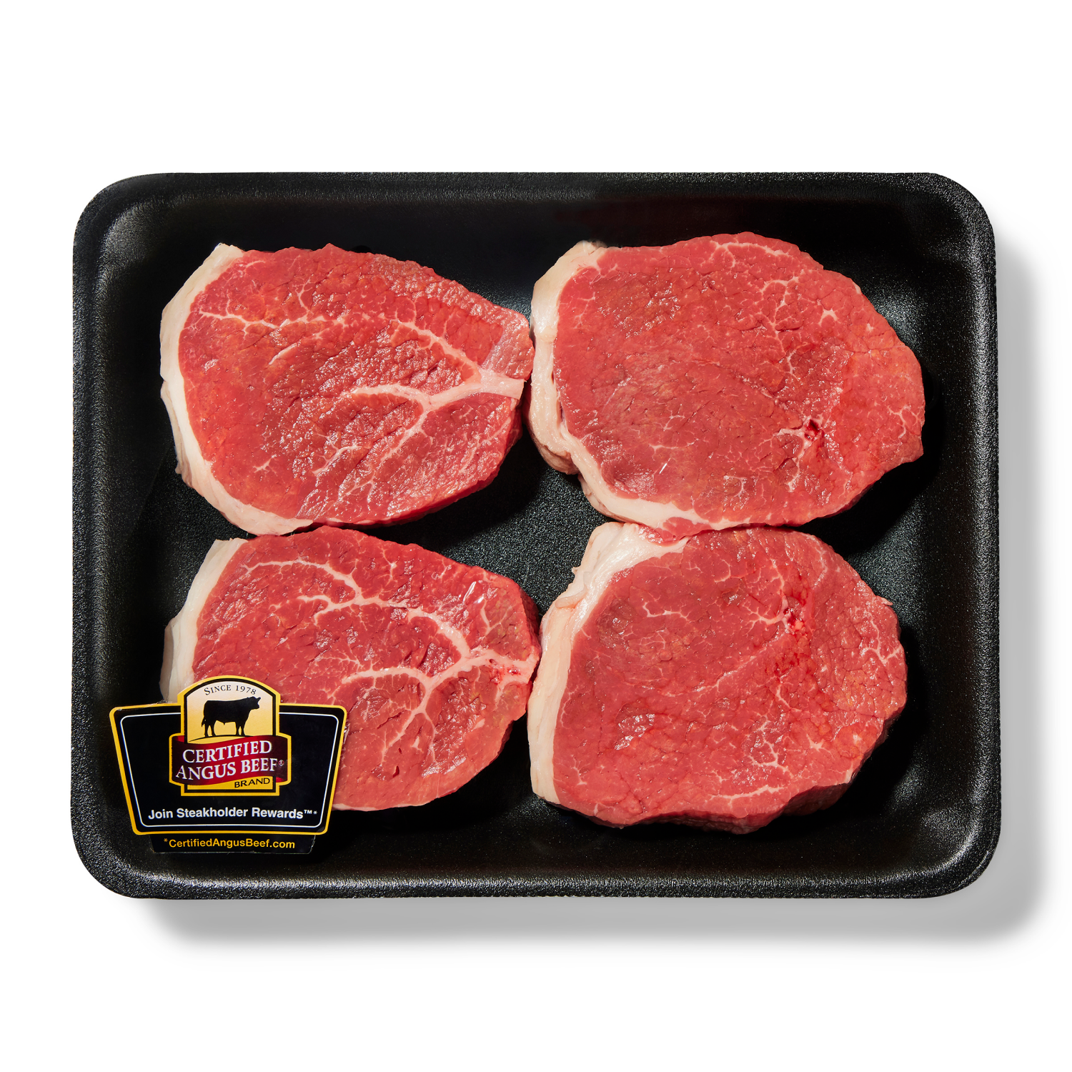 slide 1 of 1, FRESH FROM MEIJER Certified Angus Beef Boneless Eye Of Round Steak, per lb