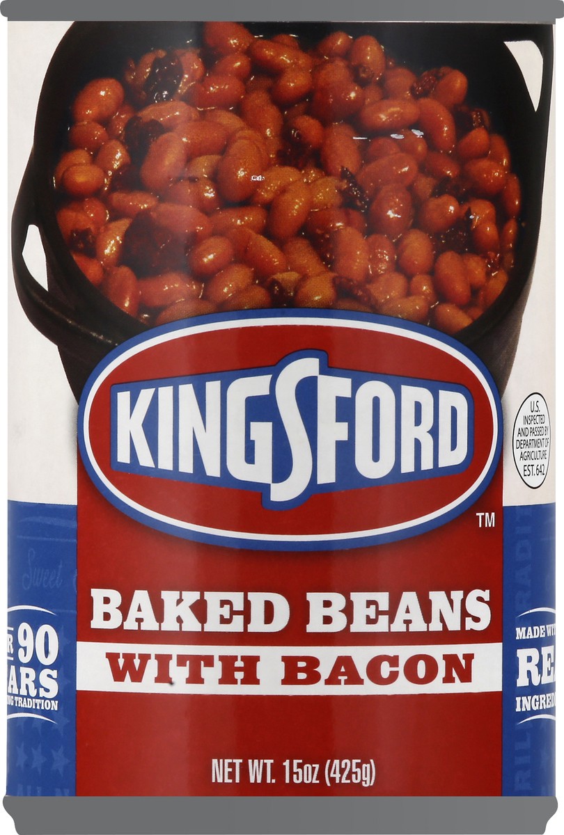 slide 2 of 7, Kingsford Baked Beans with Bacon, 15 oz