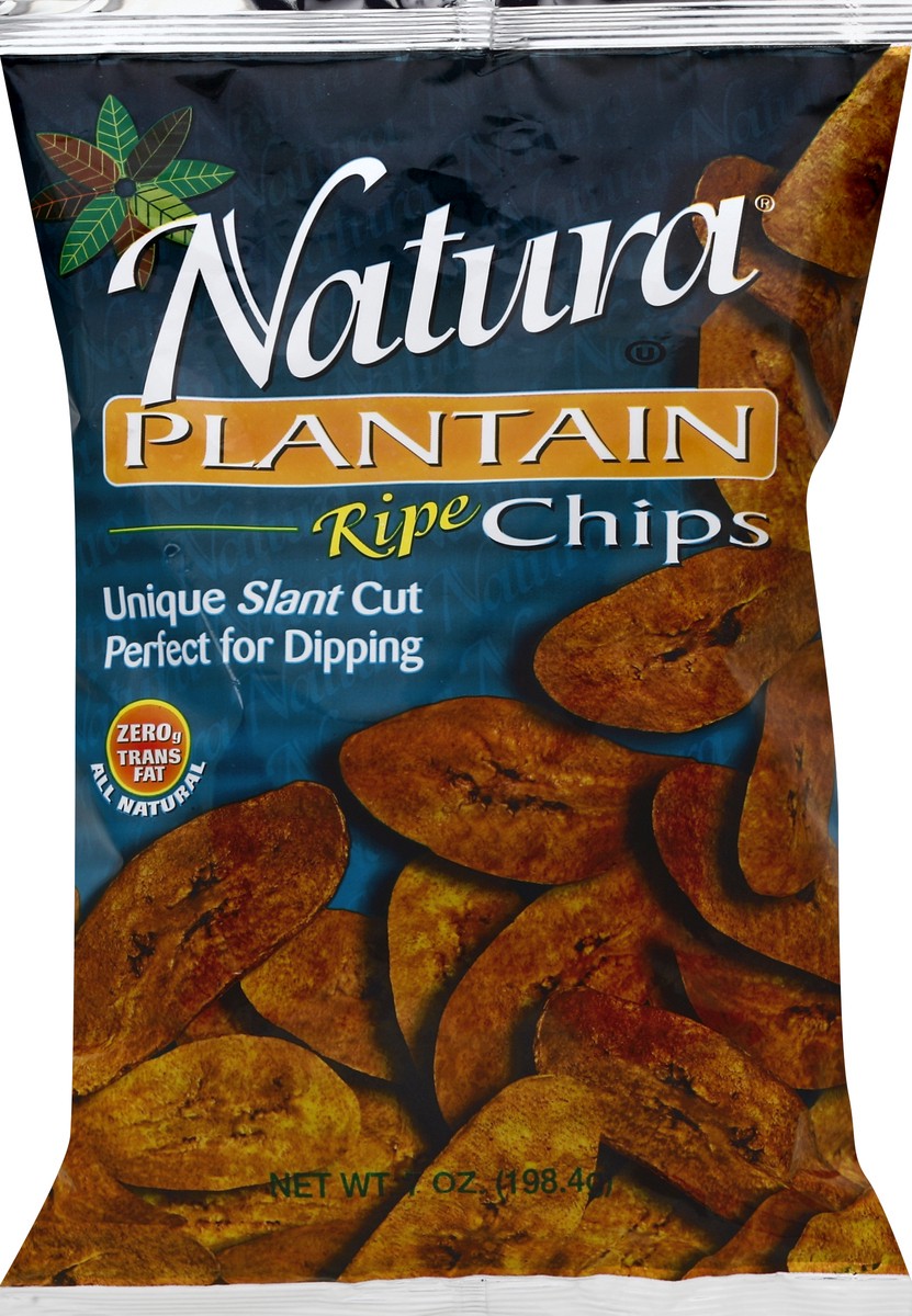 slide 5 of 5, Natura Plantain Chips Ripe, 7 oz