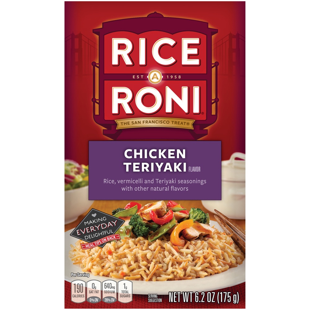 slide 2 of 5, Rice-A-Roni Chicken Teriyaki, 6.2 oz