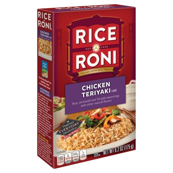 slide 1 of 5, Rice-A-Roni Chicken Teriyaki, 6.2 oz