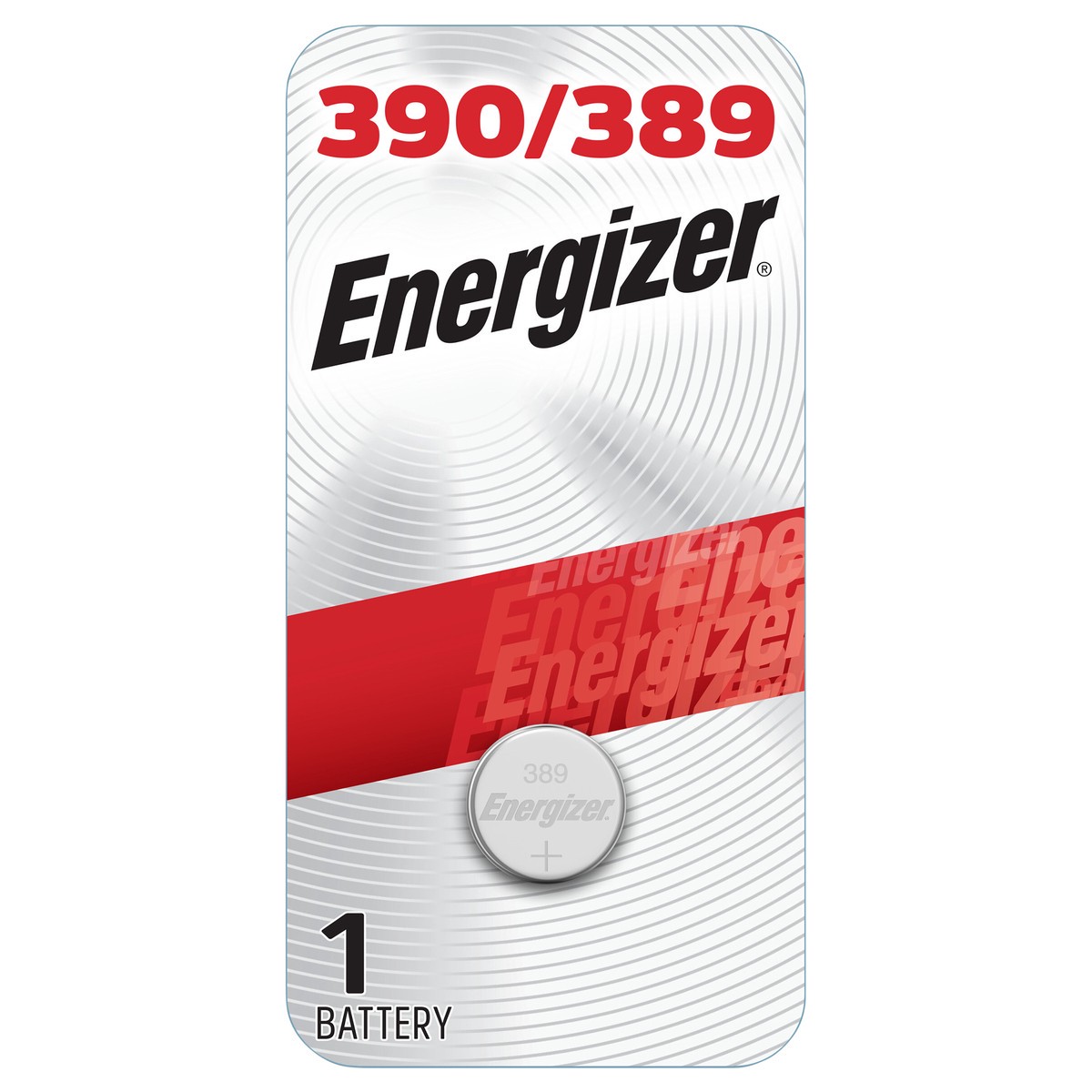 slide 1 of 1, Energizer Battery, Size 389, 1 Pack, 1 ct