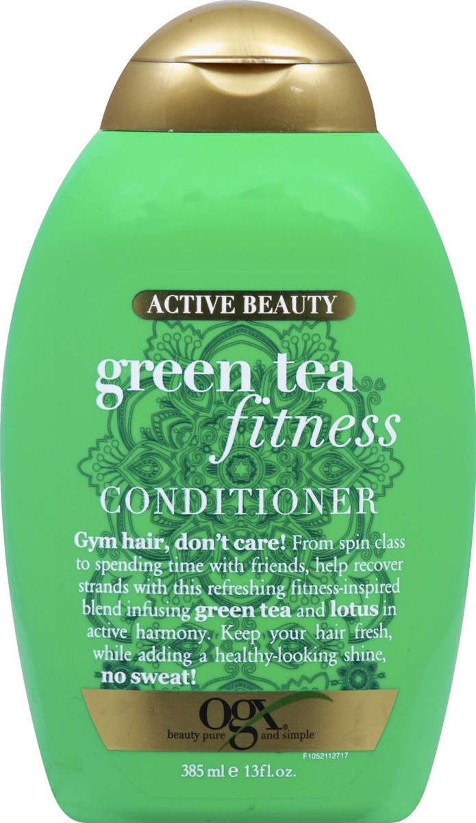 slide 2 of 2, OGX Active Beauty Green Tea Fitness Conditioner, 13 Oz, 13 oz