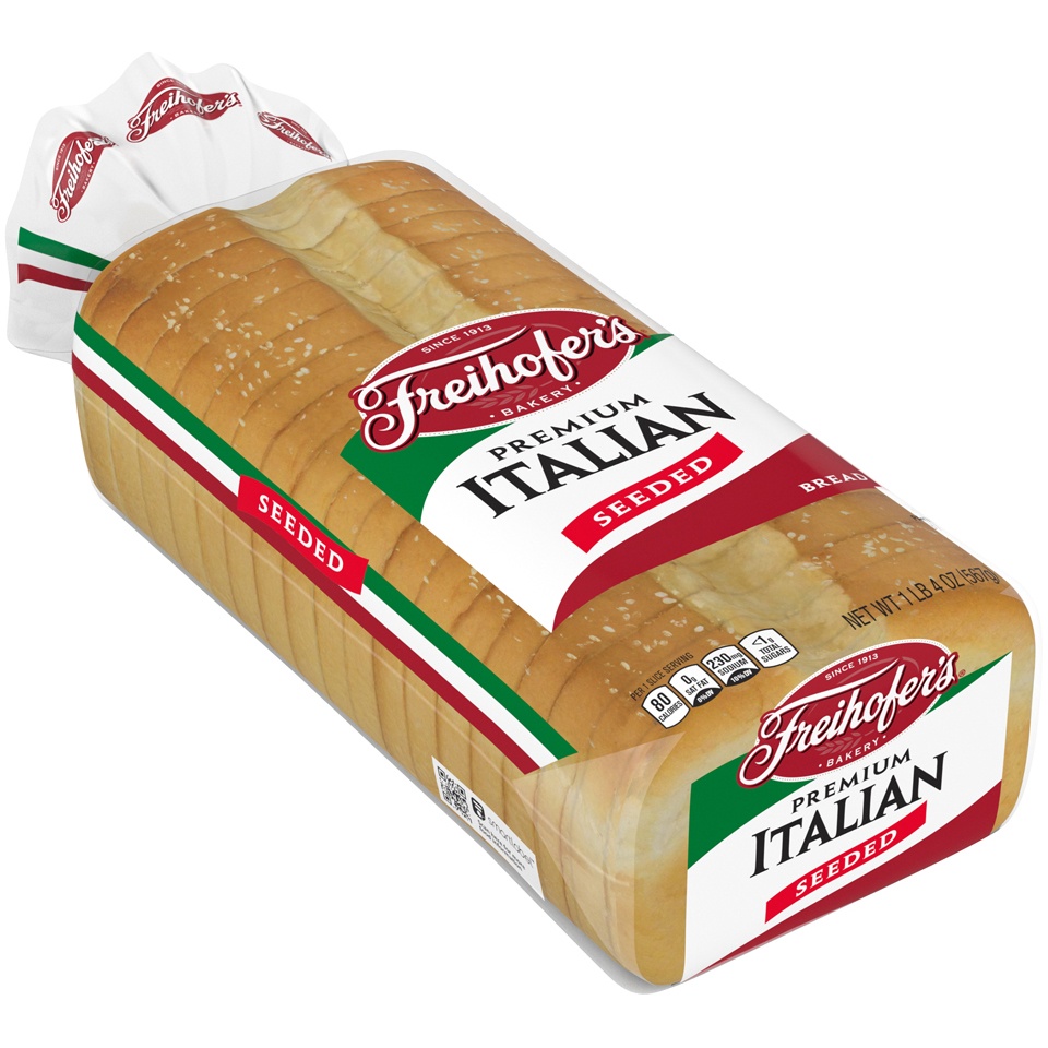 slide 3 of 9, Feihoffer's Premium Italian Bread, 20 oz