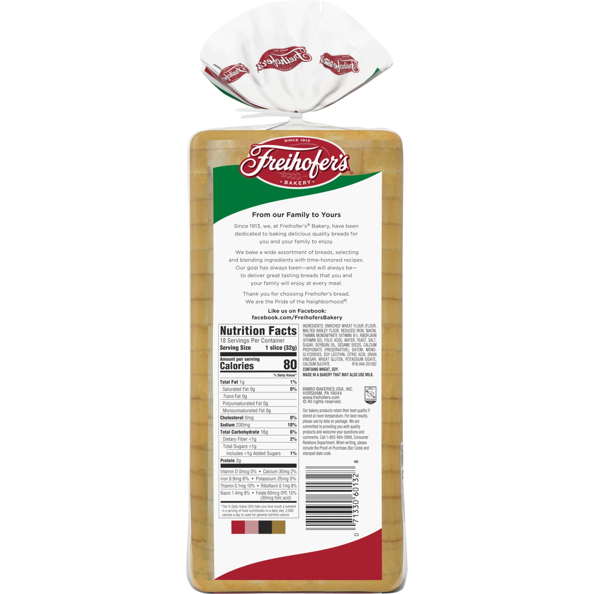 slide 7 of 9, Feihoffer's Premium Italian Bread, 20 oz