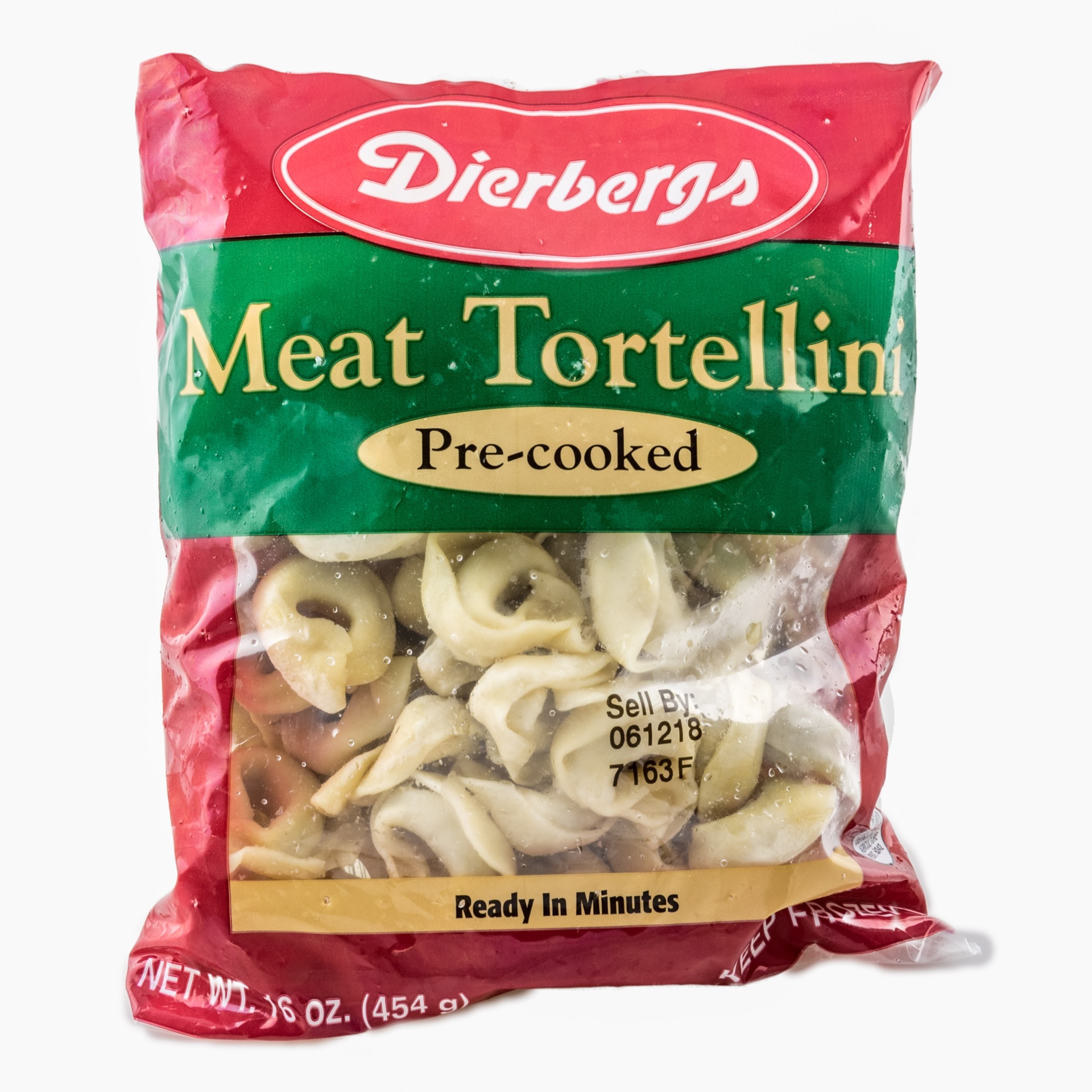 slide 1 of 1, Dierbergs Meat Tortellini, 16 oz