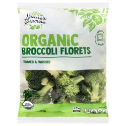 Nature's Promise Organic Trimmed & Washed Broccoli Florets
