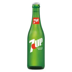 7UP Made in Mexico Lemon Lime Soda, 12 fl oz Glass Bottle