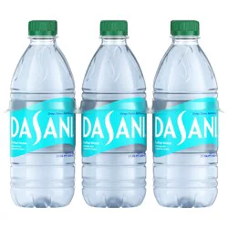 DASANI Purified Water Bottles Enhanced with Minerals, 16.9 fl oz, 6 Pack