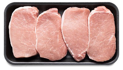 slide 1 of 1, Signature Select Boneless Center Cut Pork Top Loin Chop - 1.5 Lb, per lb