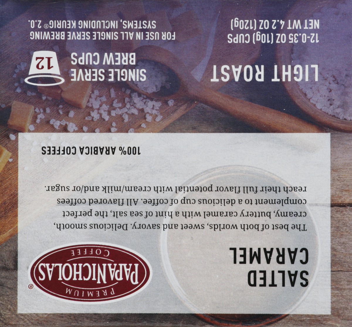 slide 7 of 11, Papa N Salted Carmel K-Cup, 12 ct