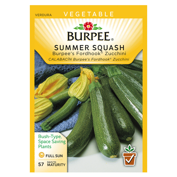 slide 1 of 1, Burpee Squash Summer Fordhook Zucchini Seeds, 1 ct