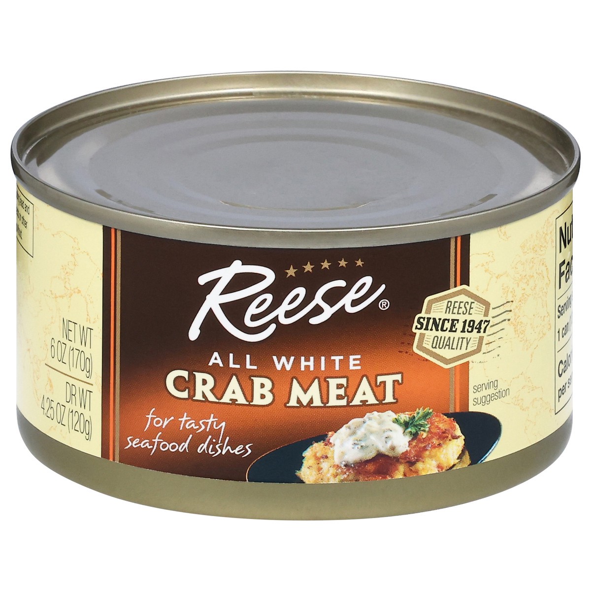 slide 1 of 12, Reese All White Crab Meat 6 oz, 6 oz