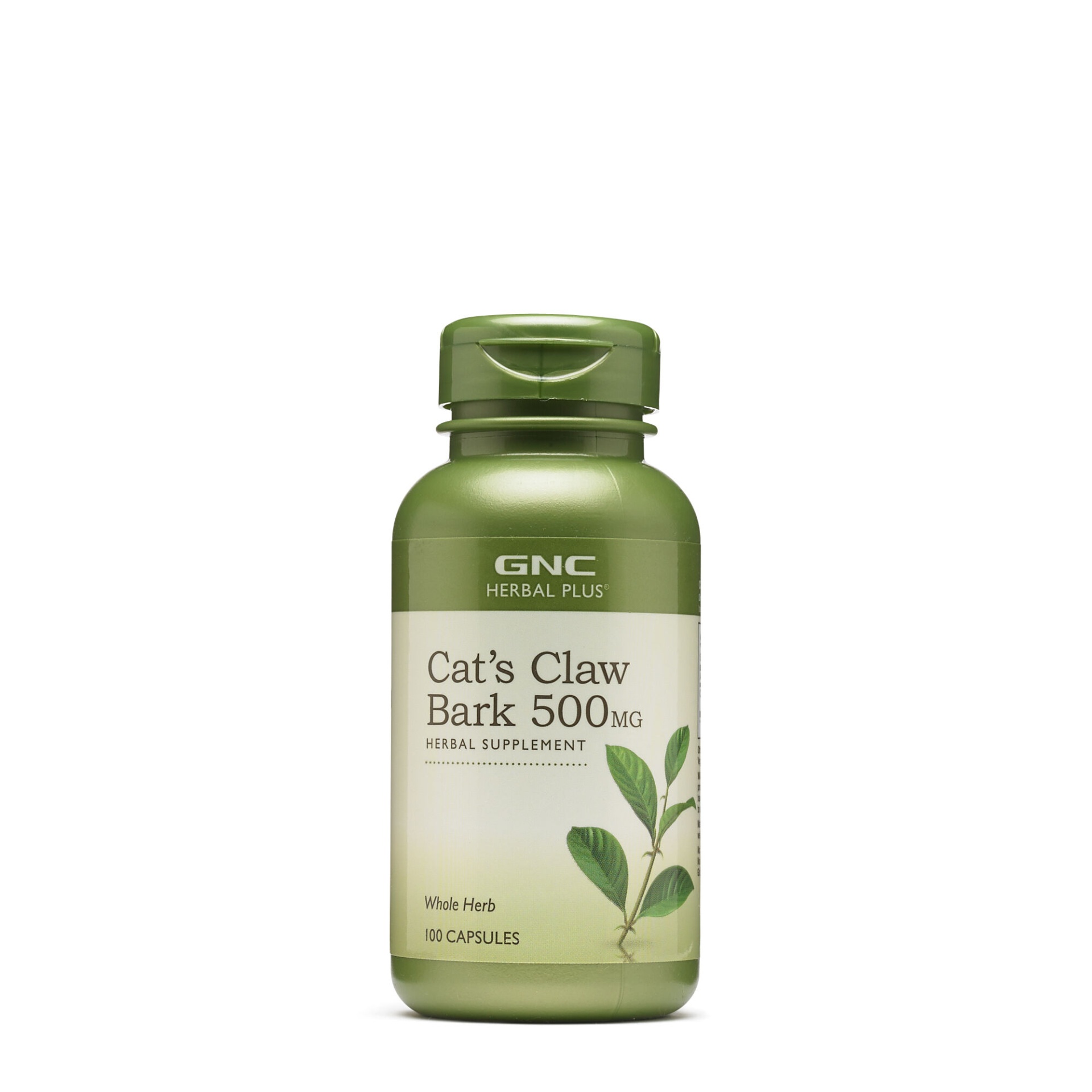 slide 1 of 1, GNC Herbal Plus Cat's Claw Bark 500mg, 100 ct