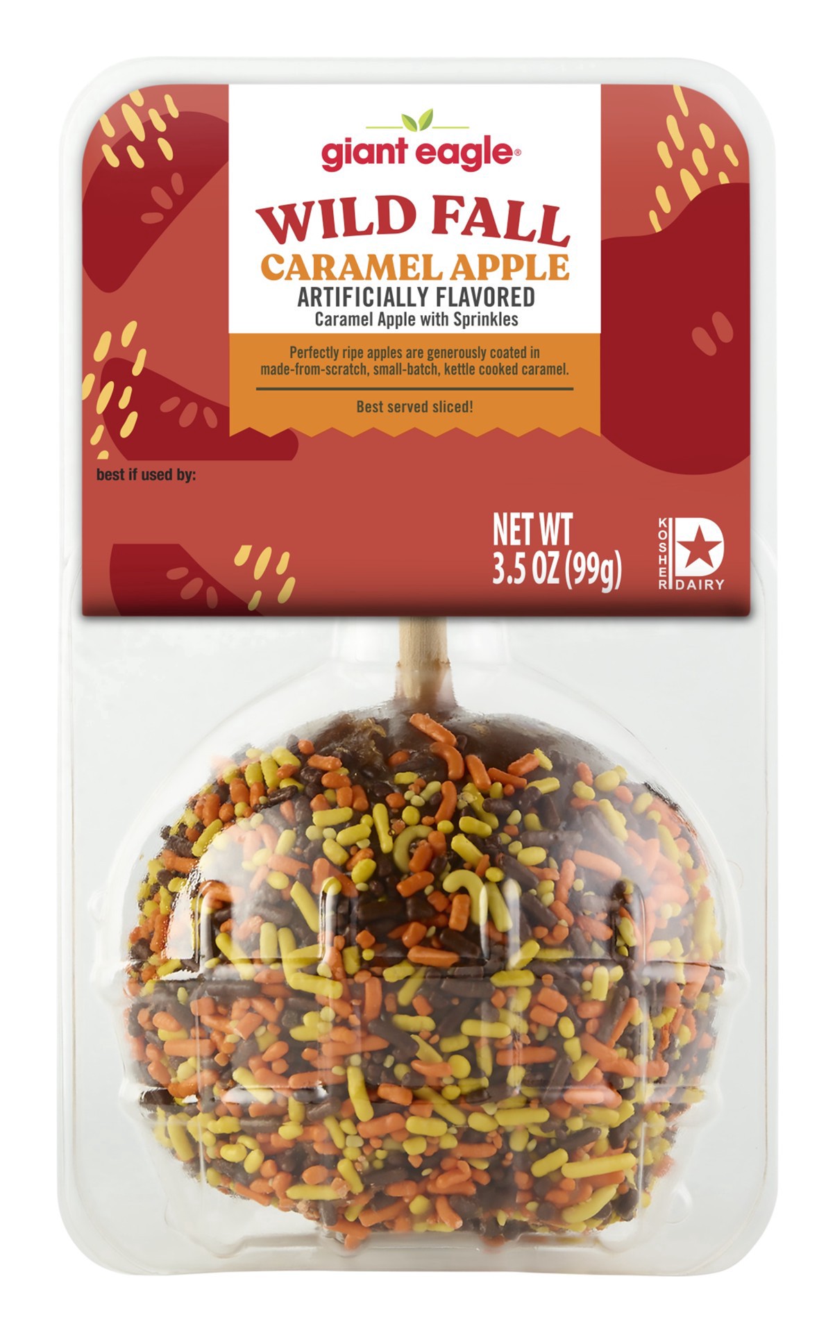 slide 1 of 1, Tastee Apple, Caramel Turtle, 1 ct