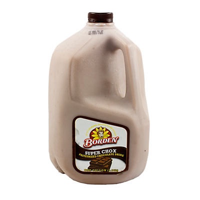 slide 1 of 1, Borden Super Chocolate Milk, 1 gal