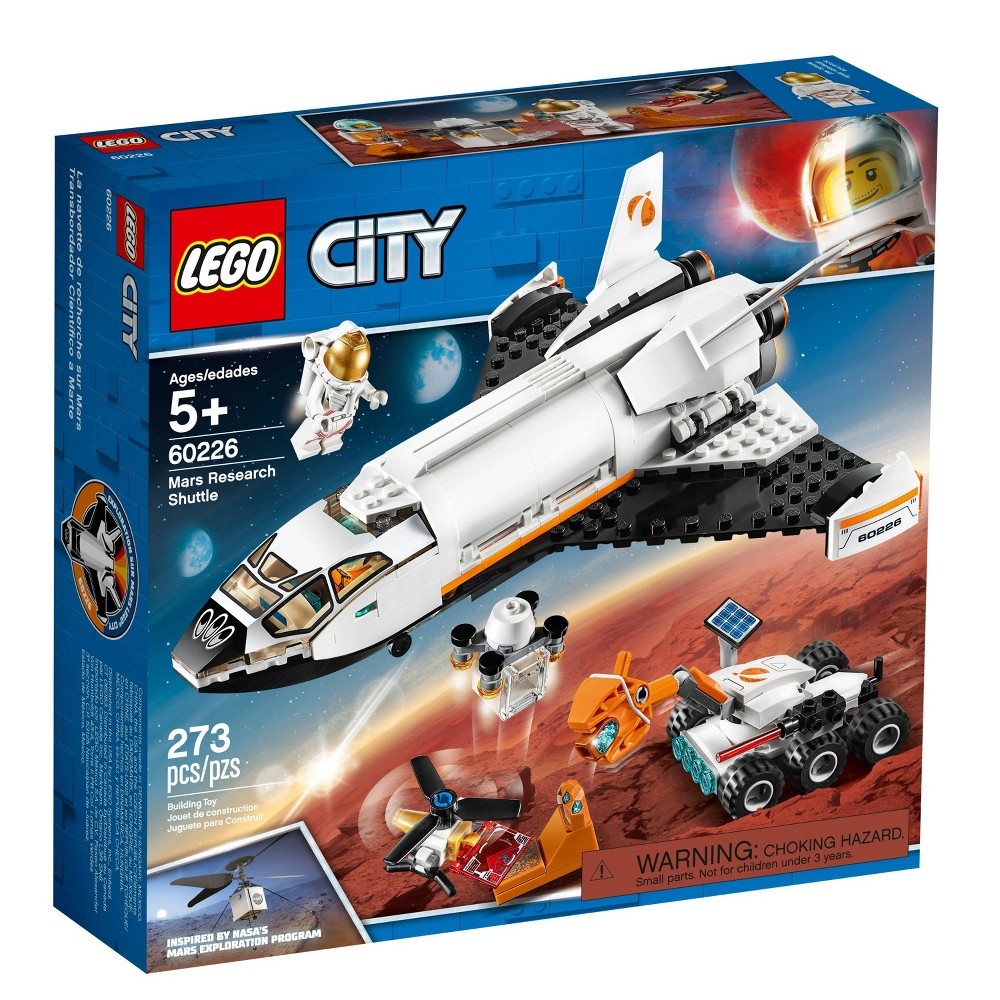 slide 5 of 5, LEGO City Space Mars Research Shuttle 60226 Set, 1 ct