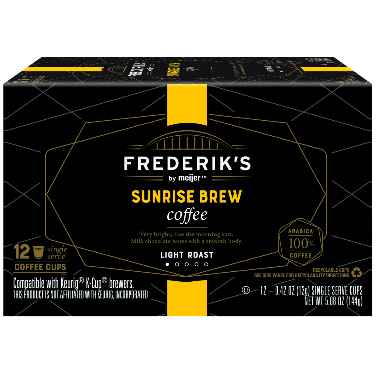 slide 1 of 29, Frederiks Pods Sunrise Brew - 12 ct, 12 ct