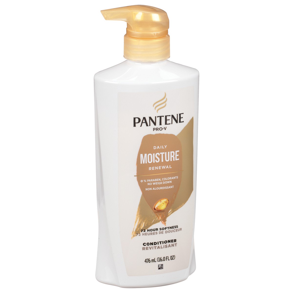slide 4 of 9, Pantene Daily Moisture Renewal 72 HR Lush Moisture Conditioner 16.0oz/476mL, 16 fl oz