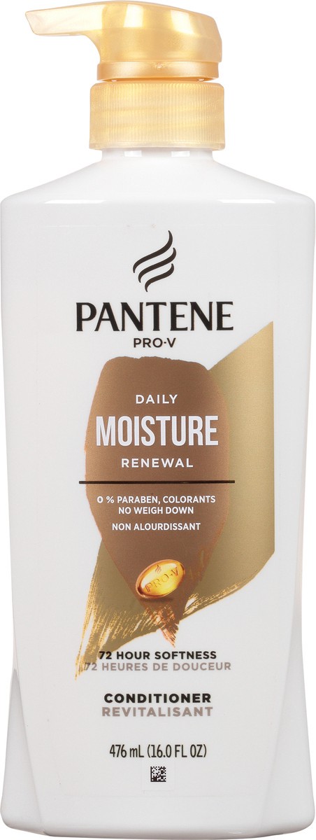 slide 5 of 9, Pantene Daily Moisture Renewal 72 HR Lush Moisture Conditioner 16.0oz/476mL, 16 fl oz