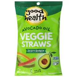 Good Health Avocado Oil Zesty Ranch Veggie Straws 6.25 oz