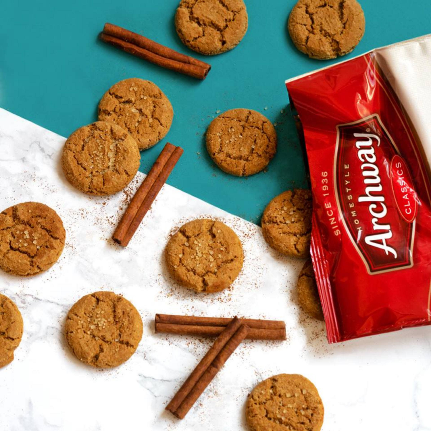 slide 4 of 6, Archway Cookies Crispy Gingersnap Cookies, 12.000 oz