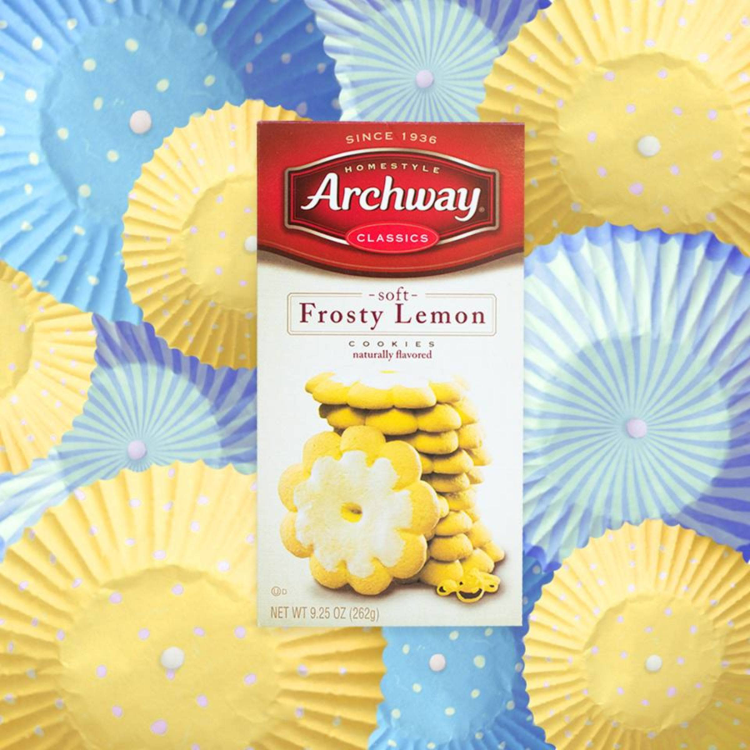 slide 4 of 5, Archway Cookies Frosty Lemon Soft Cookies, 9.25 oz