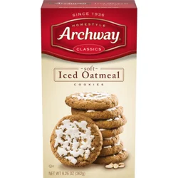Archway Cookies Iced Oatmeal Soft Cookies