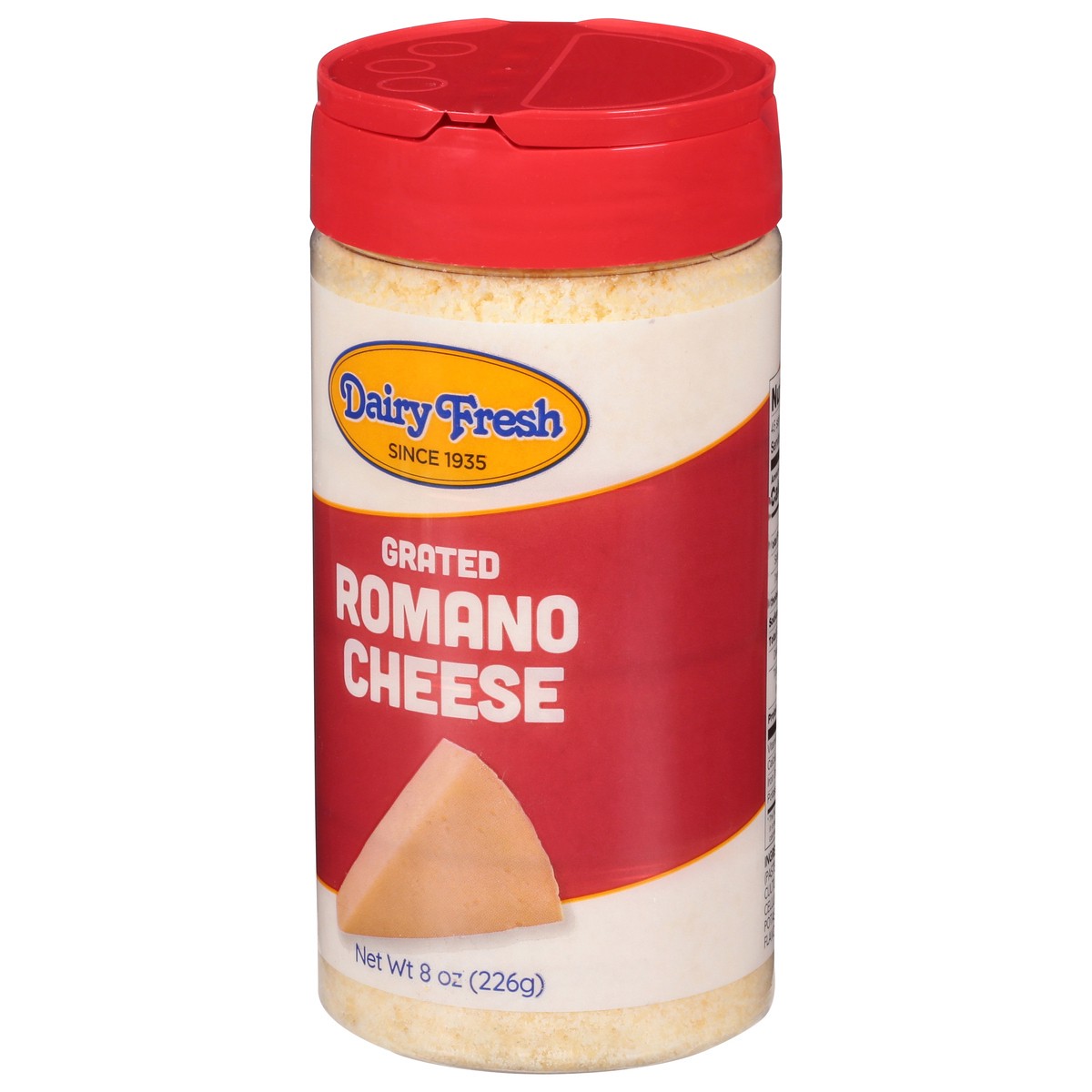 slide 4 of 13, Dairy Fresh Romano Grated Cheese 8 oz, 8 oz