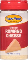 Dairy Fresh Romano Grated Cheese 8 oz
