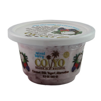 slide 1 of 1, Coyo Mixed Berry Coconut Yogurt, 5.3 oz