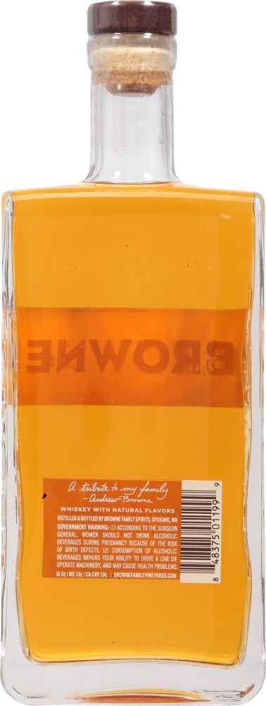 slide 2 of 2, Browne Vanilla Bean Whiskey 750 ml, 750 ml