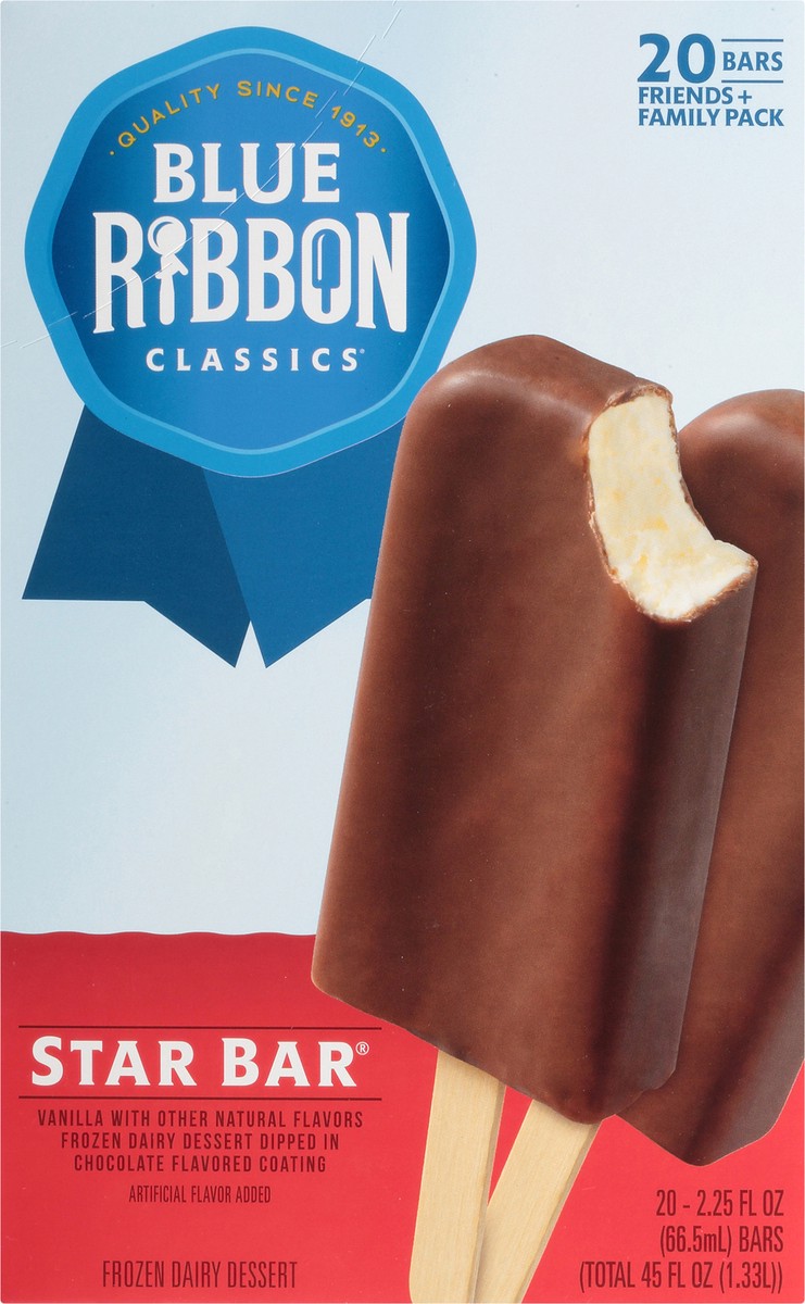 slide 9 of 11, Blue Ribbon Classics Star Frozen Treat Bar, 45 fl oz