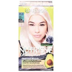 Garnier Charcoal PL3 Ultra Cool Platinum Bleach Kit 1 ea
