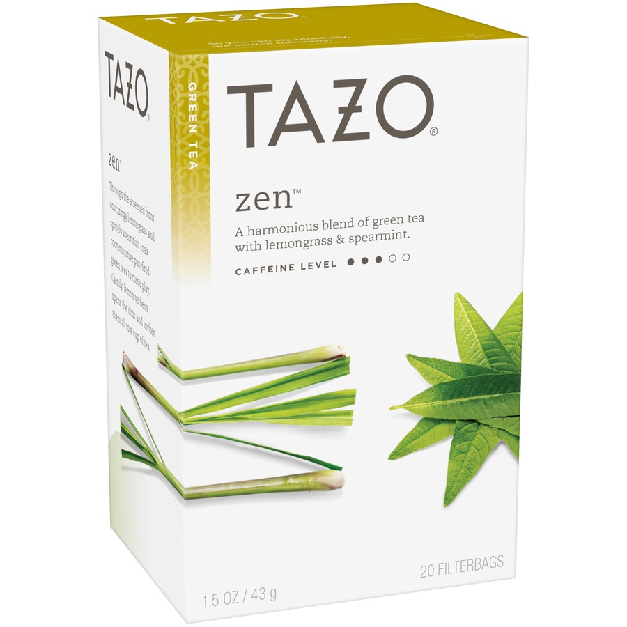 slide 2 of 3, Tazo Zen Tea, 20 ct